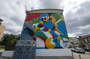 Credit – Park Lane mural – Albert Clegg, Bud Studio