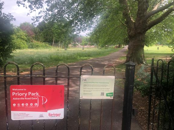 Priory Park Improvement Works Pic 2.