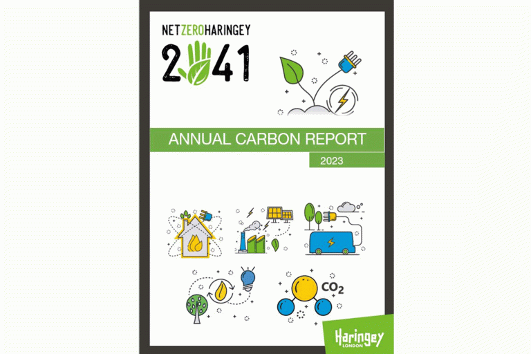 Annual Carbon Report cover