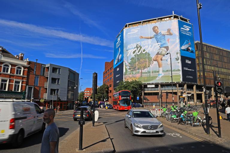 Skechers River Park banner London