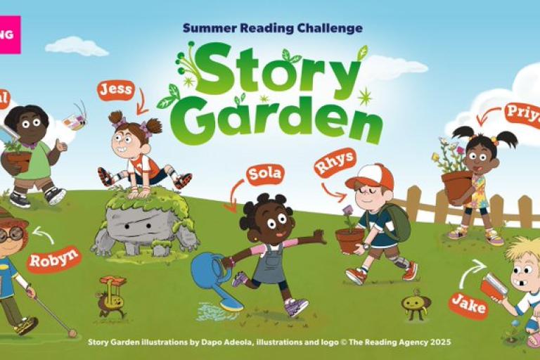 Summer Reading Challenge Story Garden Pic 1