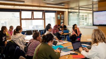 Students in a classroom