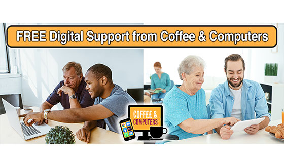 Free digital support from Coffee and Computers