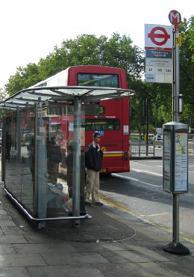 Image of a bus shelter