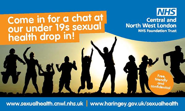 Come in for a chat at our under 19s sexual health drop-in! Free, friendly and confidential. Central and North West London NHS Foundation Trust