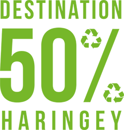 Destination 50% logo