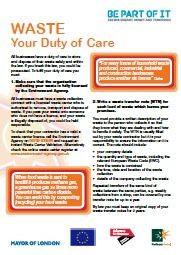 Duty of Care Factsheet