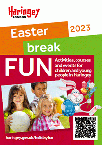 Easter holiday fun 2023 booklet - cover