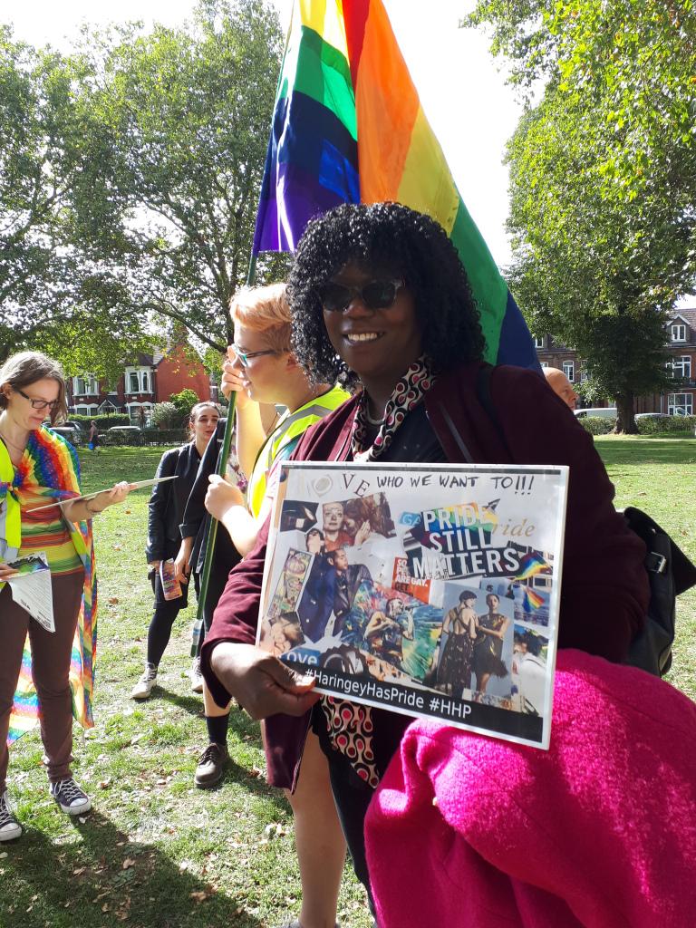 Femi Otitoju at Haringey Has Pride 2018