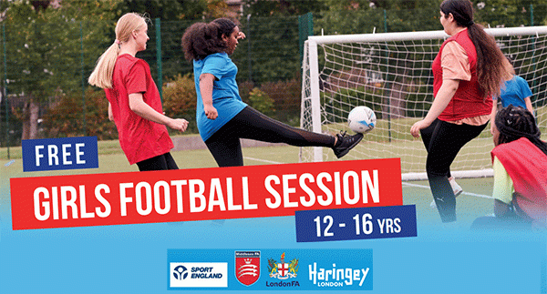 Free girls football sessions