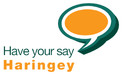 Have your Say Haringey logo.