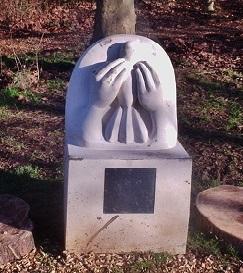 Sculpture by Gary March for Downhills Shelter Memorial