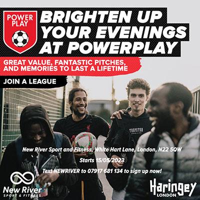 Powerplay league at New River. Text NEWRIVER to 07917681134 to sign up now!