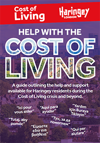 Download the Haringey cost of living support guide (PDF, 8.5MB)