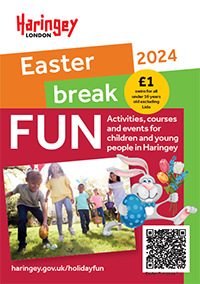 Easter holiday booklet 2024 cover