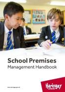 Front cover of the handbook featuring two pupils