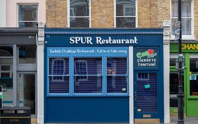 Shopfront of Spur restaurant in Tottenham