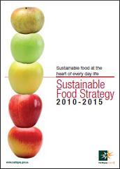 Cover of Sustainable Food Strategy draft