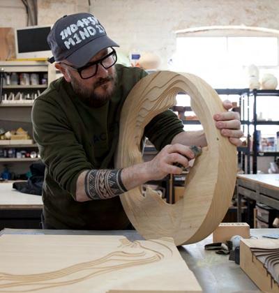 International ceramicist Petr Weigl at work in his studio in Wood  Green‘s Cultural Quarter