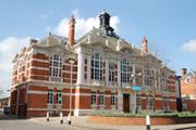 Front of the restored Tottenham Town Hall