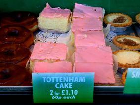 Greggs Tottenham Cake © Henry Jacobs