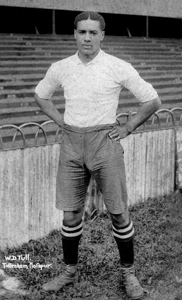Black and white image of Walter Tull