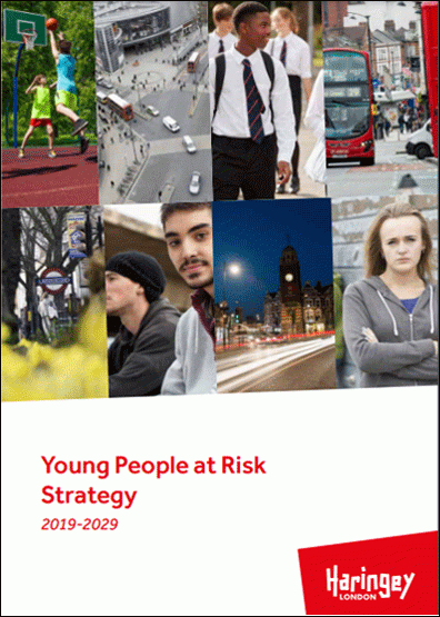 Young People at Risk Strategy 2019-29 booklet cover